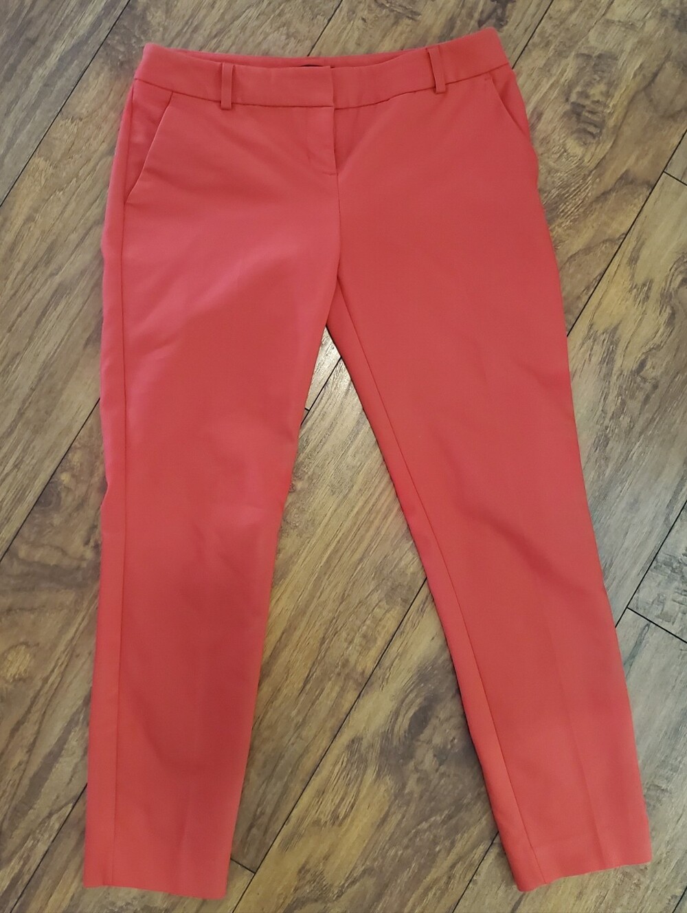 Express Columnist Red Ankle Dress Pants 2R